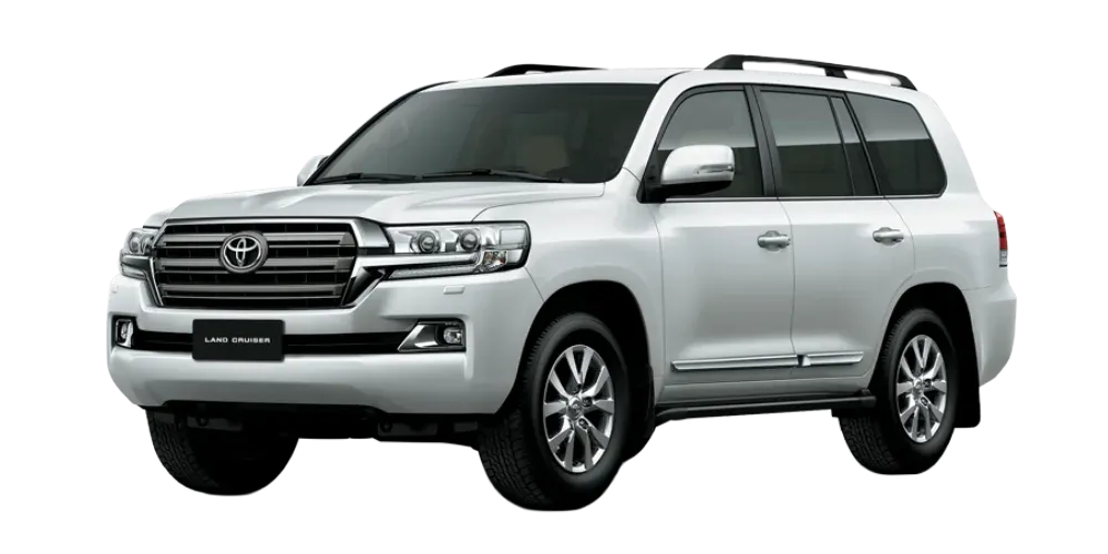 Toyota Land Cruiser V8 200 Series 8-seat executive diesel SUV for hire in Victoria Falls Zimbabwe
